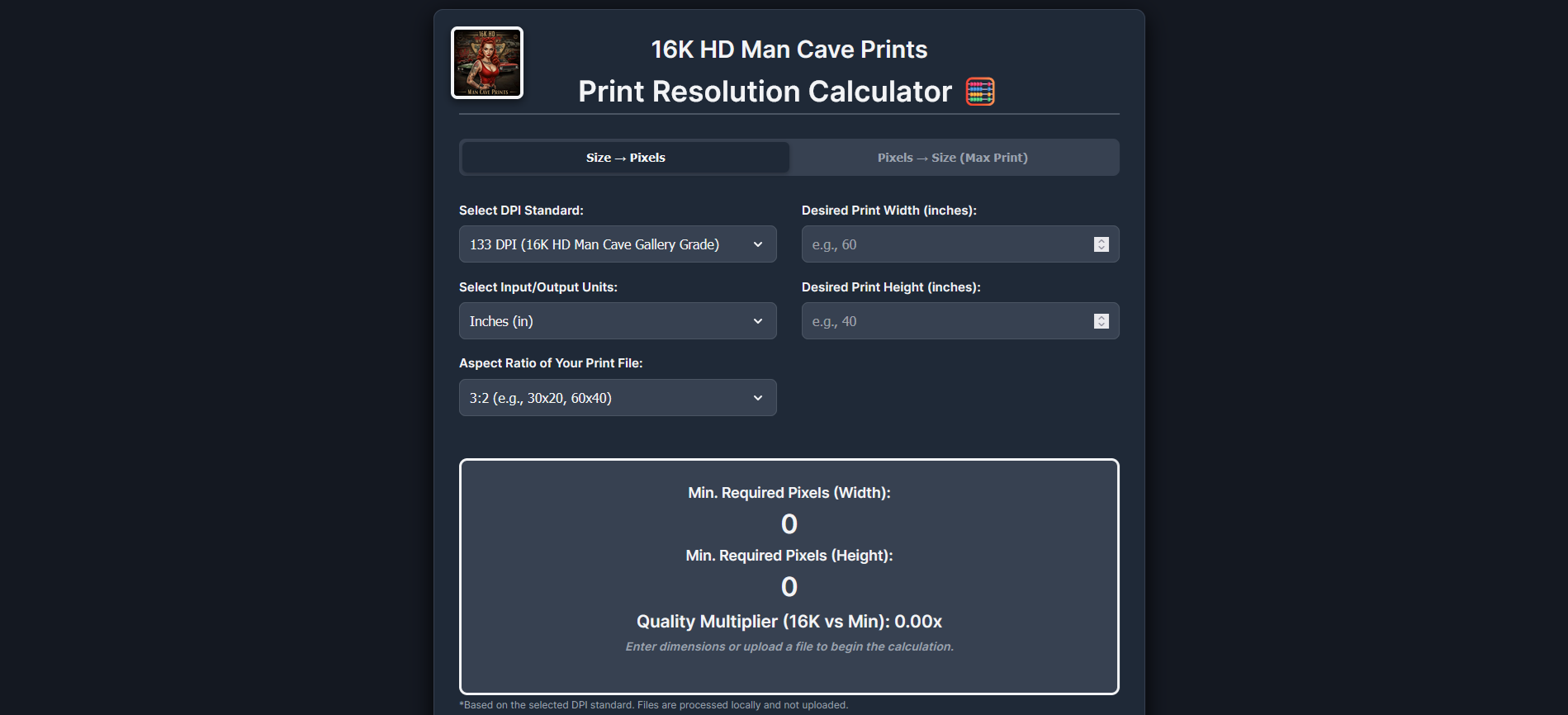 The Only Calculator That Guarantees Perfect 10-Foot Wall Art, And Everything Inbetween (Forget 4K Fuzzy Files) 👑